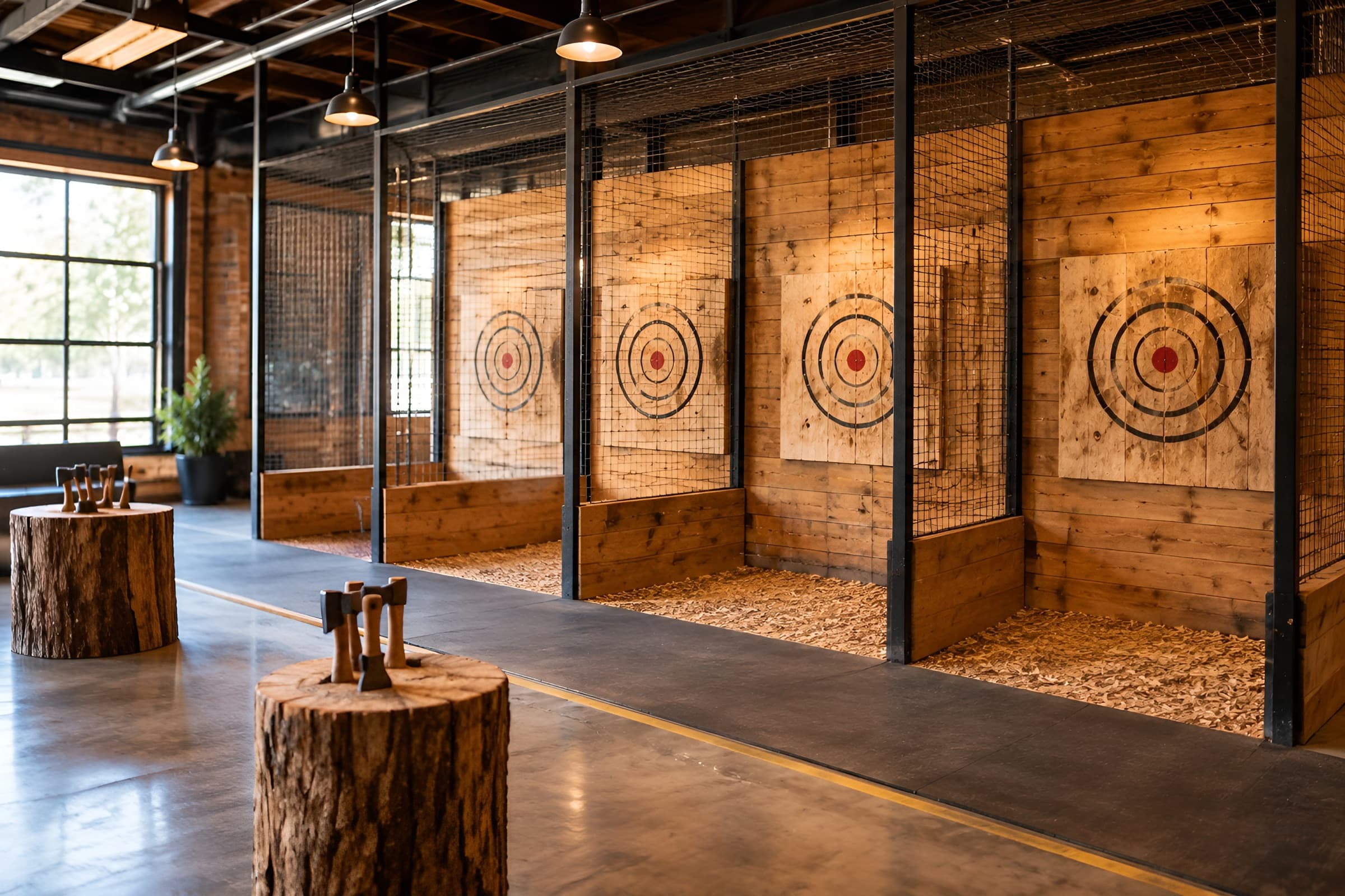 Inside Split Target Axe Co.