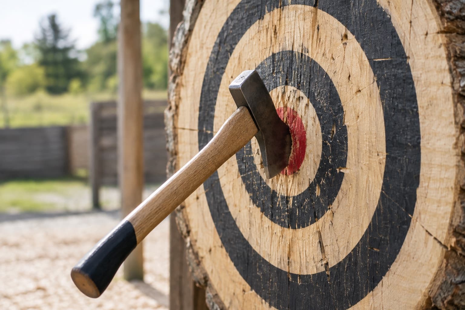 Inside Split Target Axe Co.