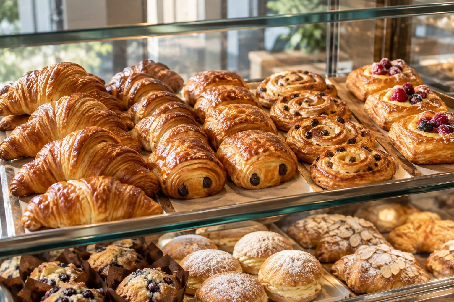 Inside Rise & Crumb