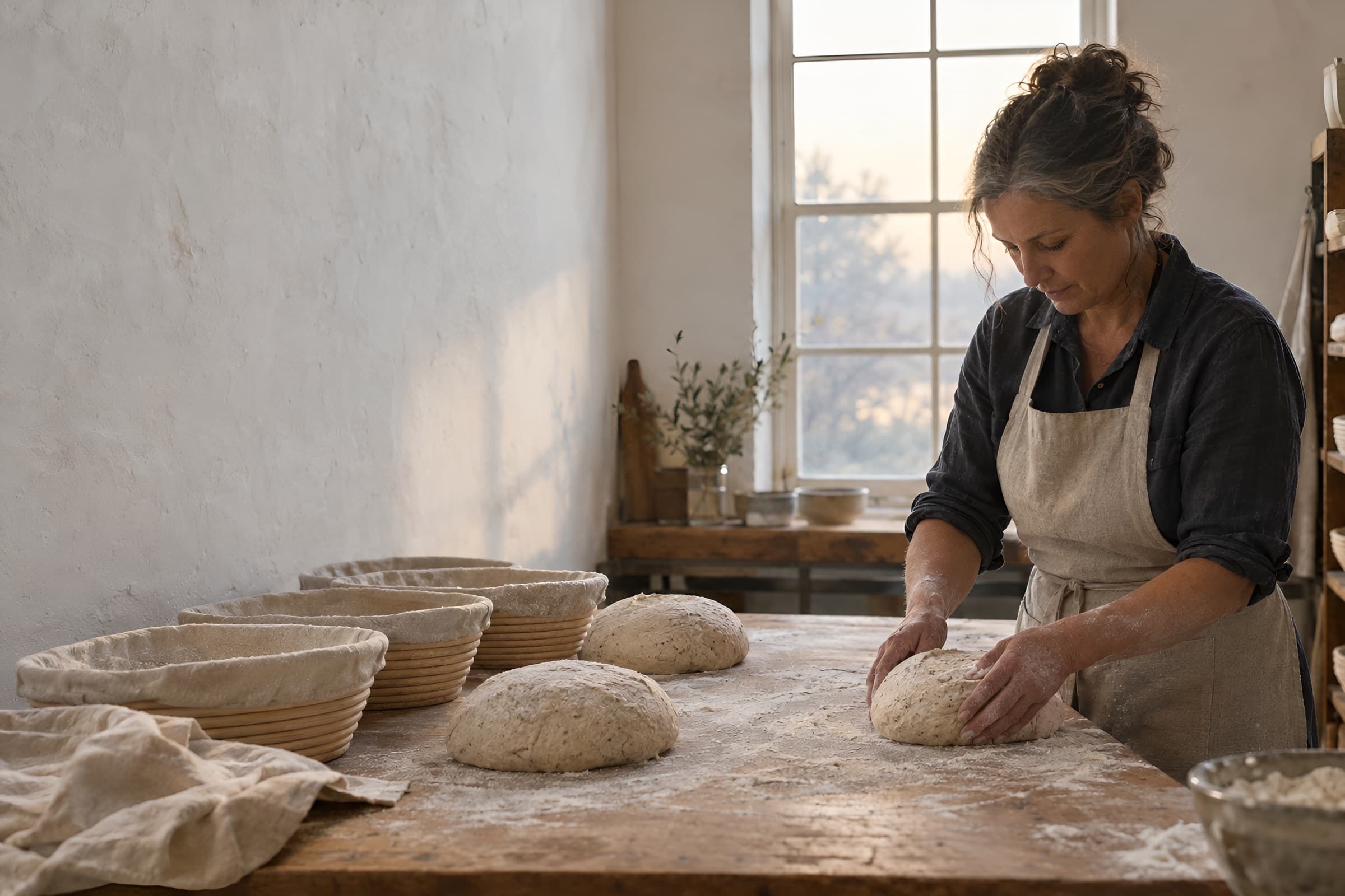 Inside Rise & Crumb