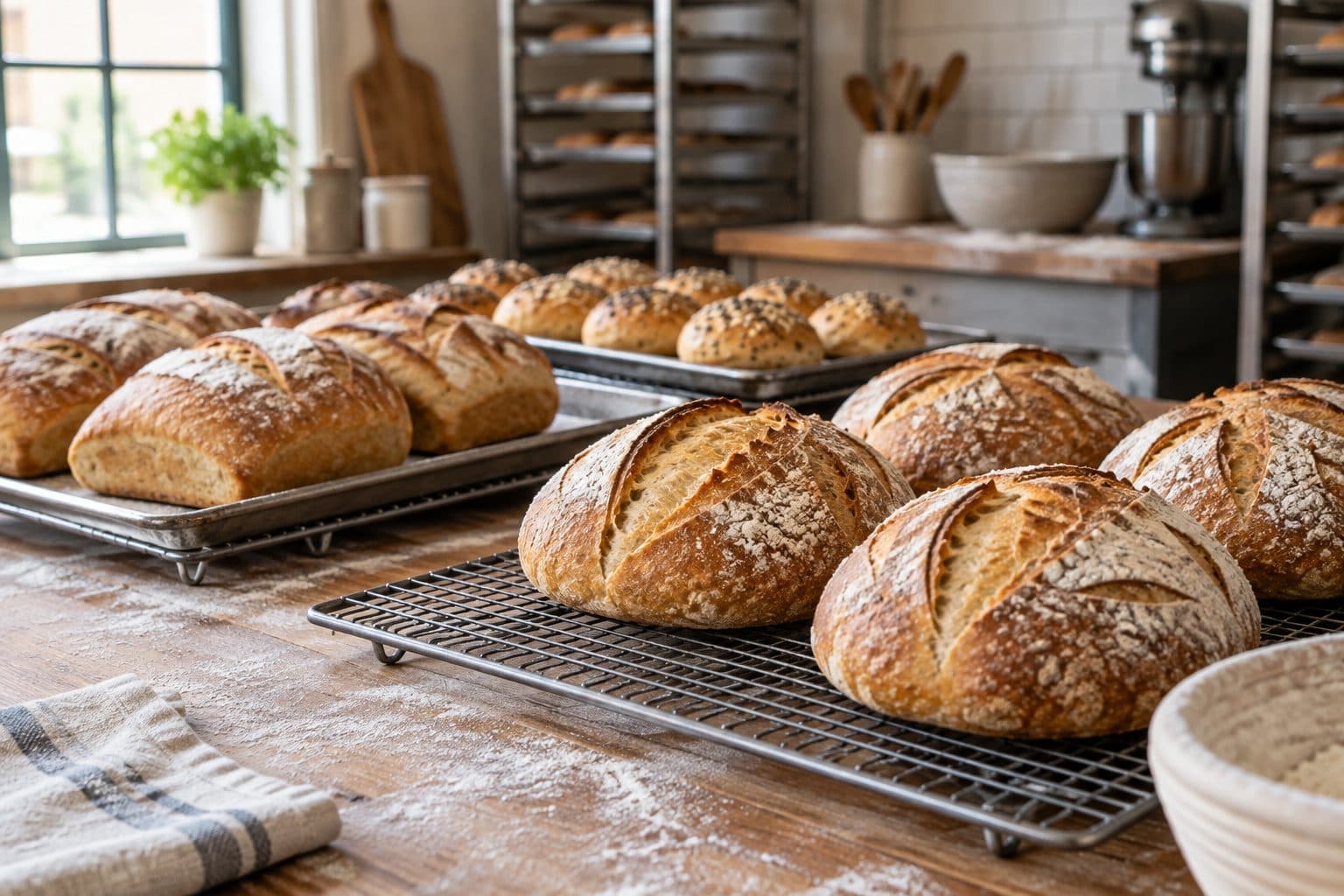 Inside Rise & Crumb