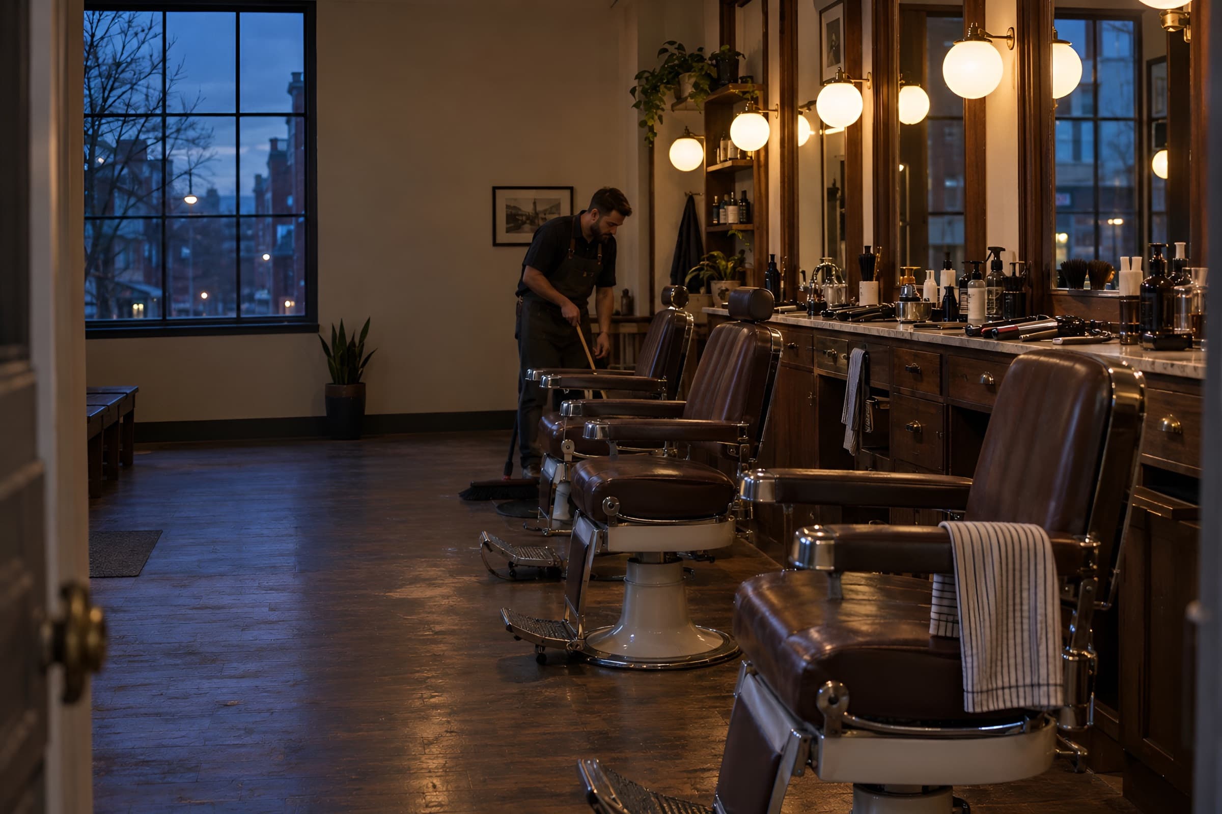 Haircuts and fades