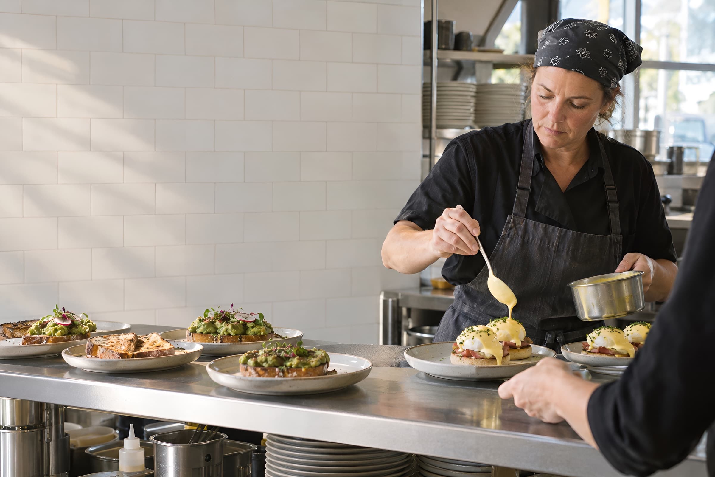 Inside Sunny Side Kitchen