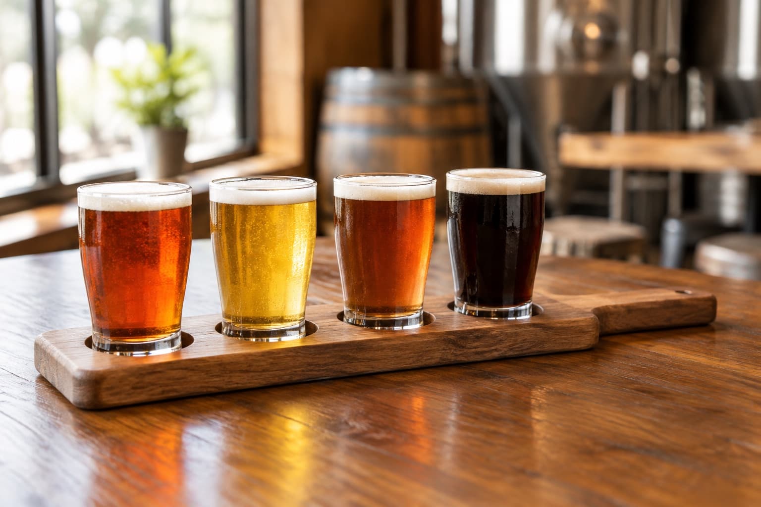 Inside Cinder Hill Brewing