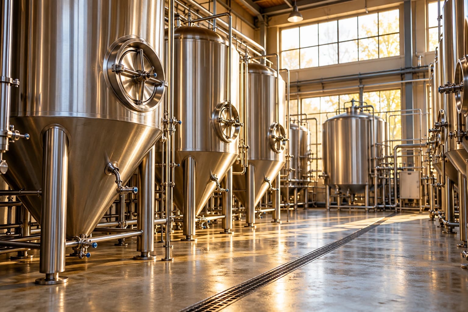 Inside Cinder Hill Brewing