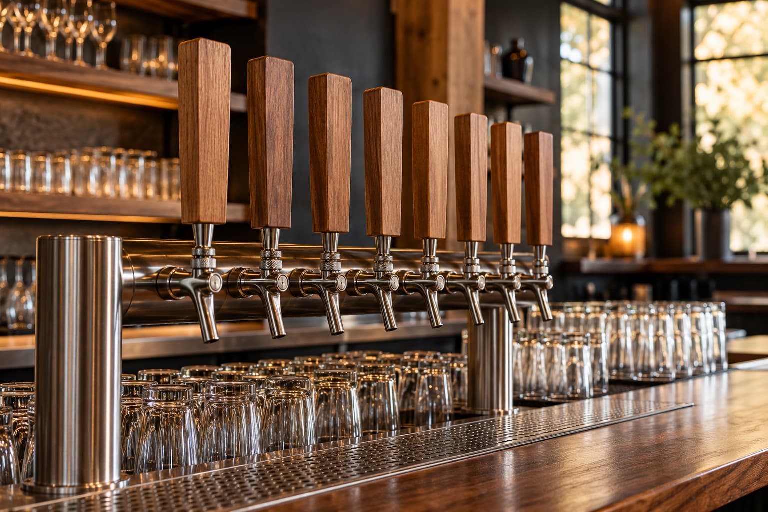 Inside Cinder Hill Brewing