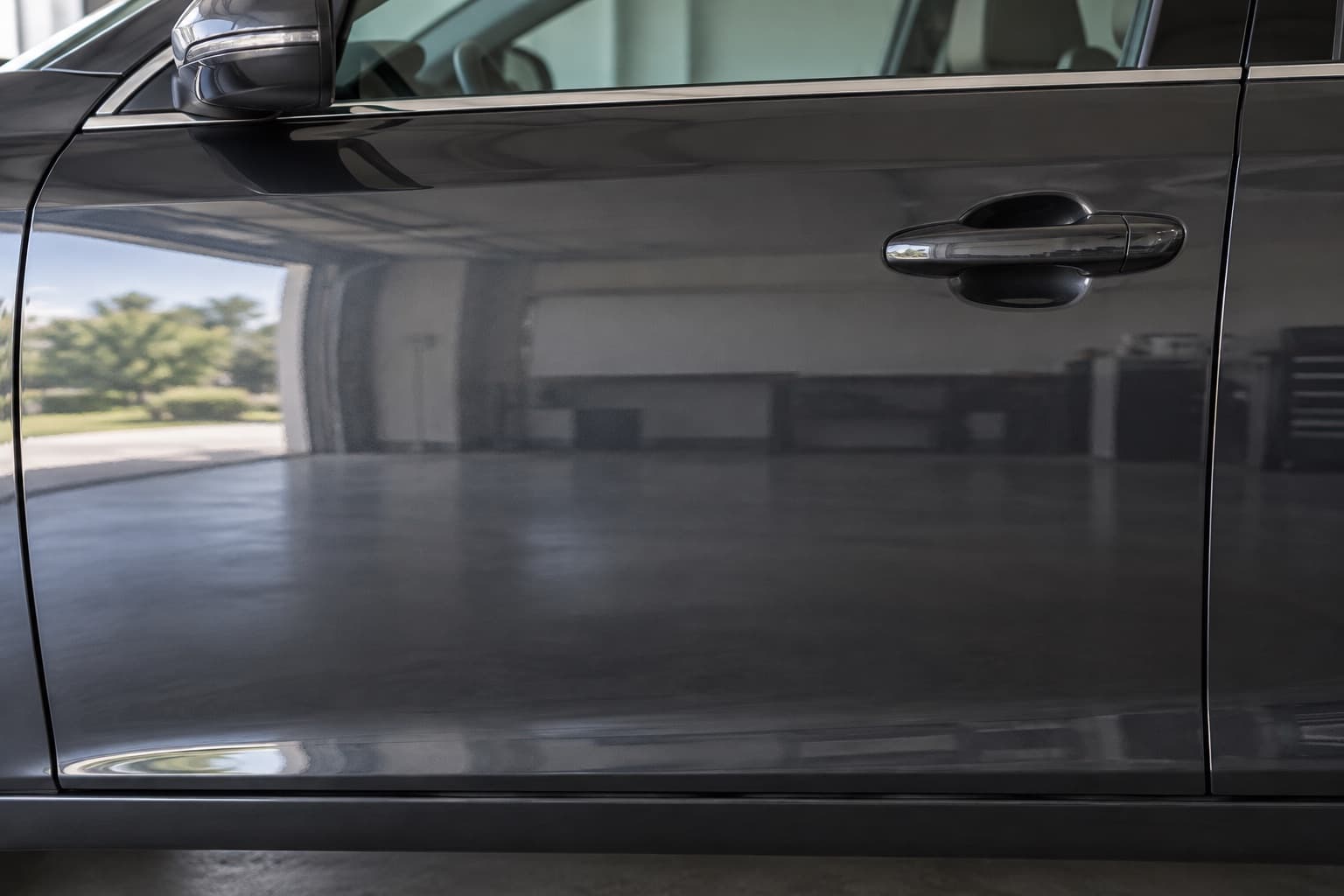 Paint correction, Dallas, before