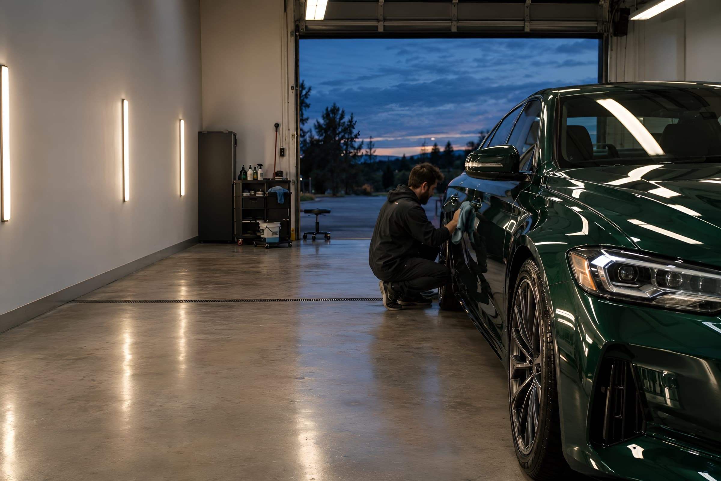 Mirror Finish Detailing, at work