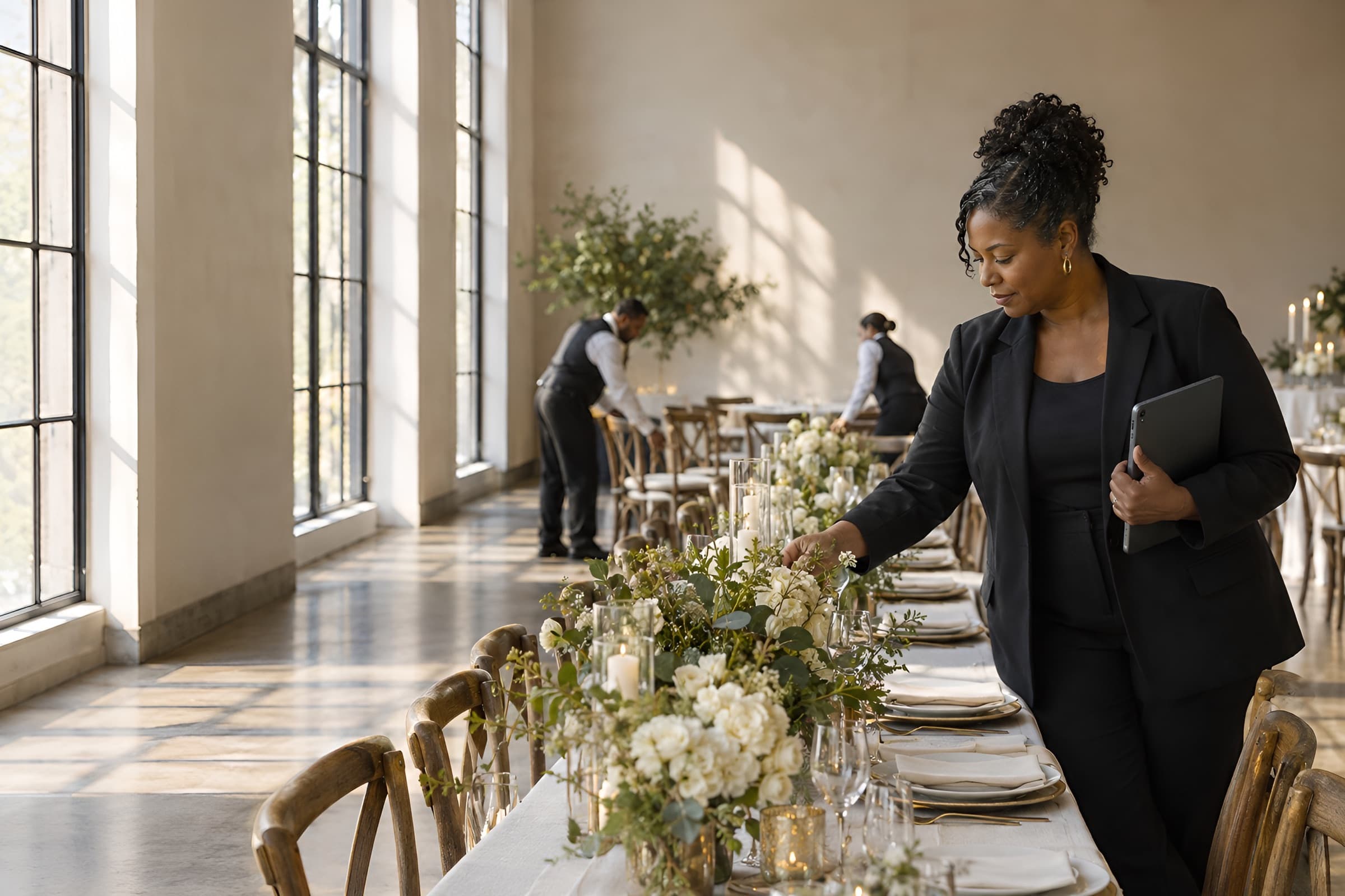Bellamy & Rose Events, at work