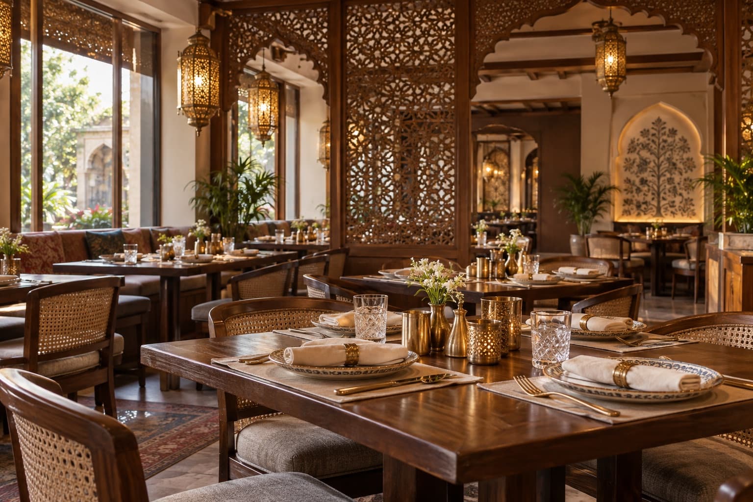 Inside Saffron Room