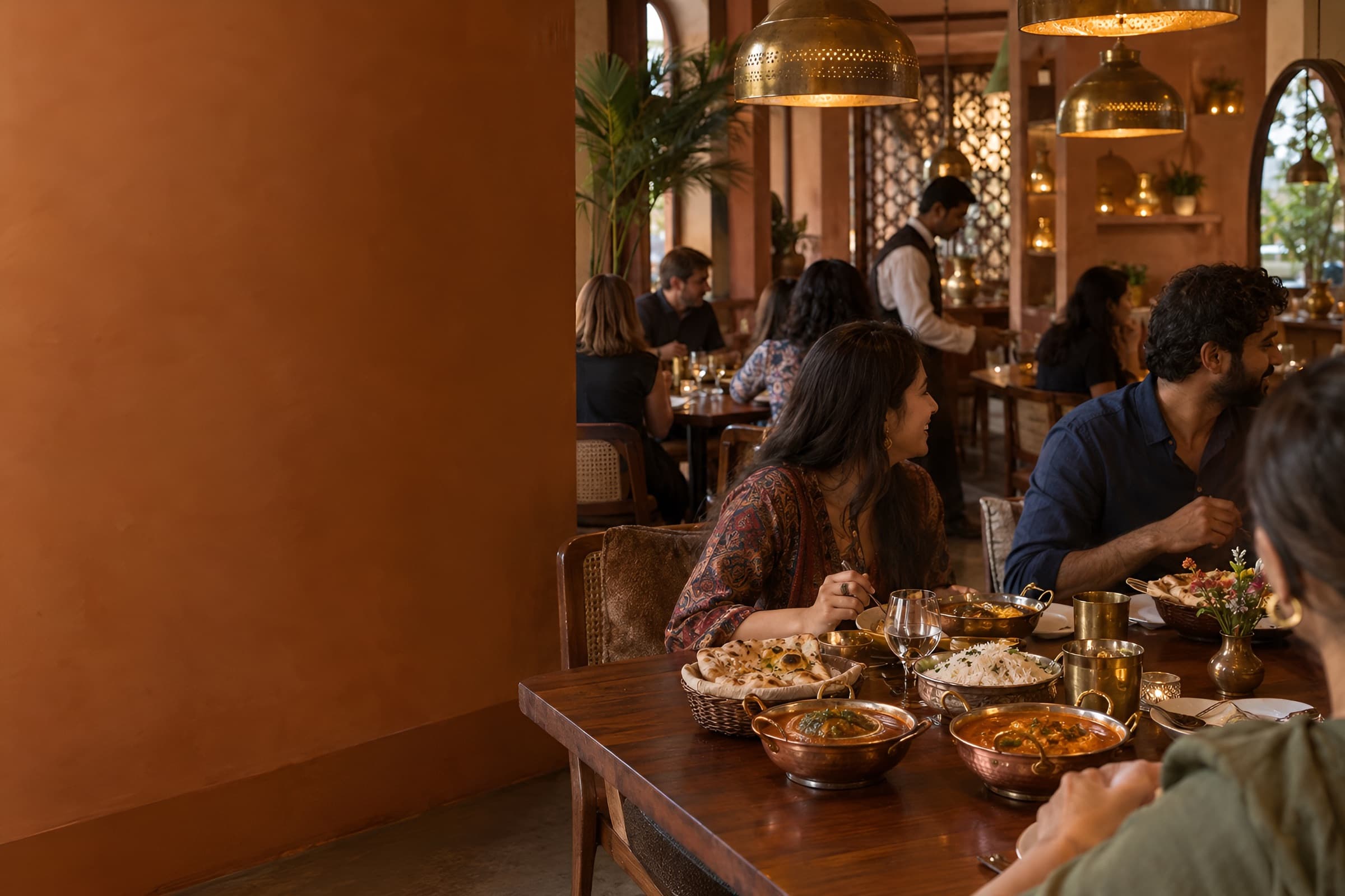 Inside Saffron Room