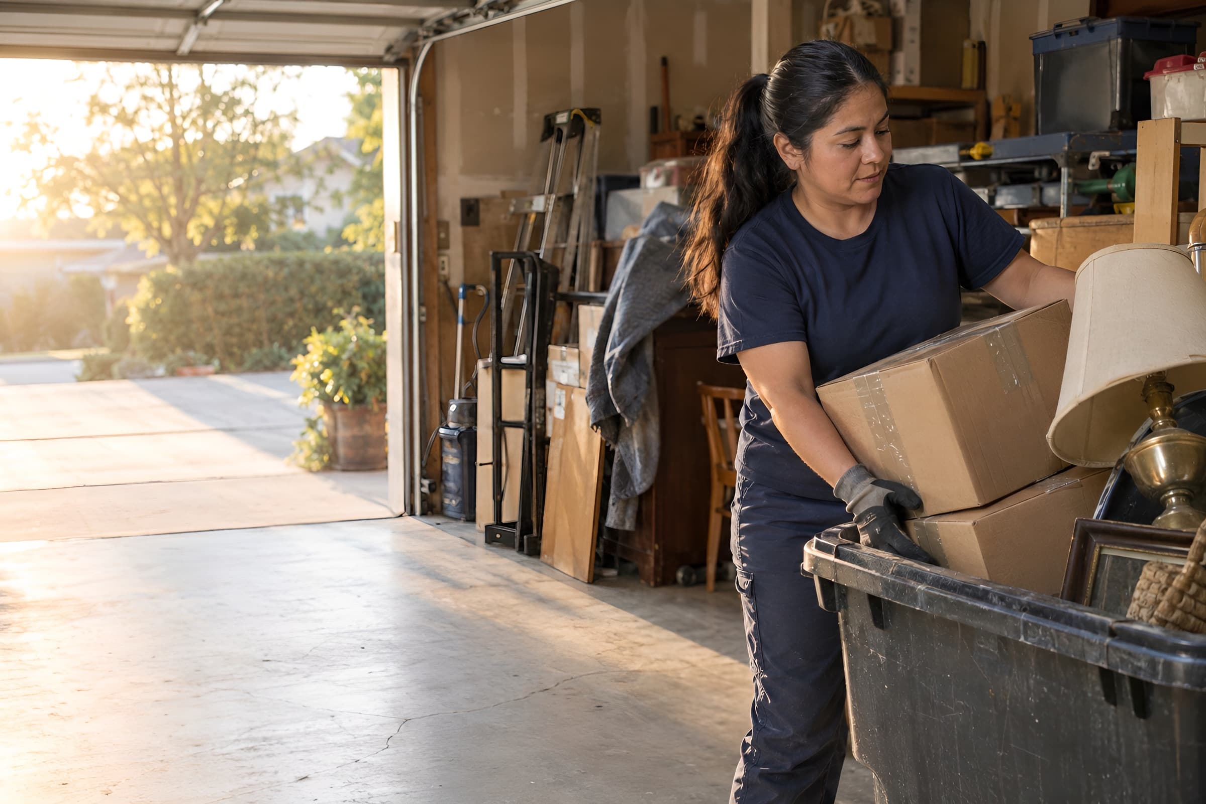 Garage cleanouts