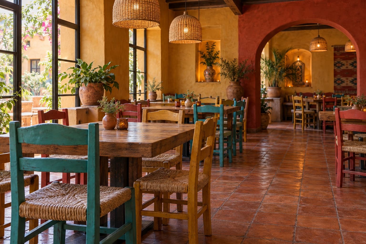 Inside La Lumbre Taqueria