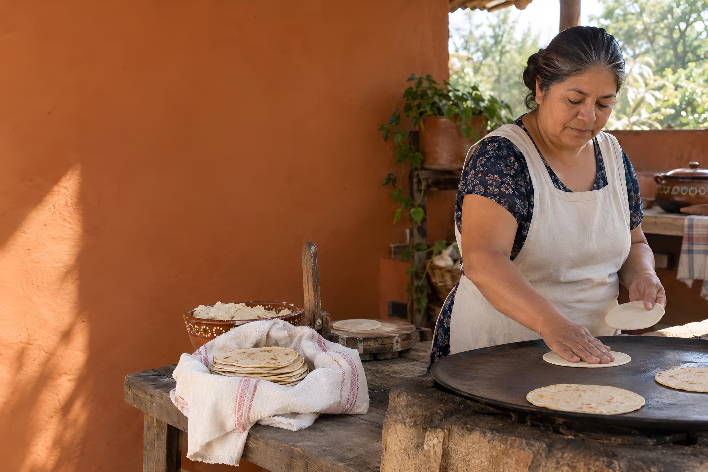 Inside La Lumbre Taqueria