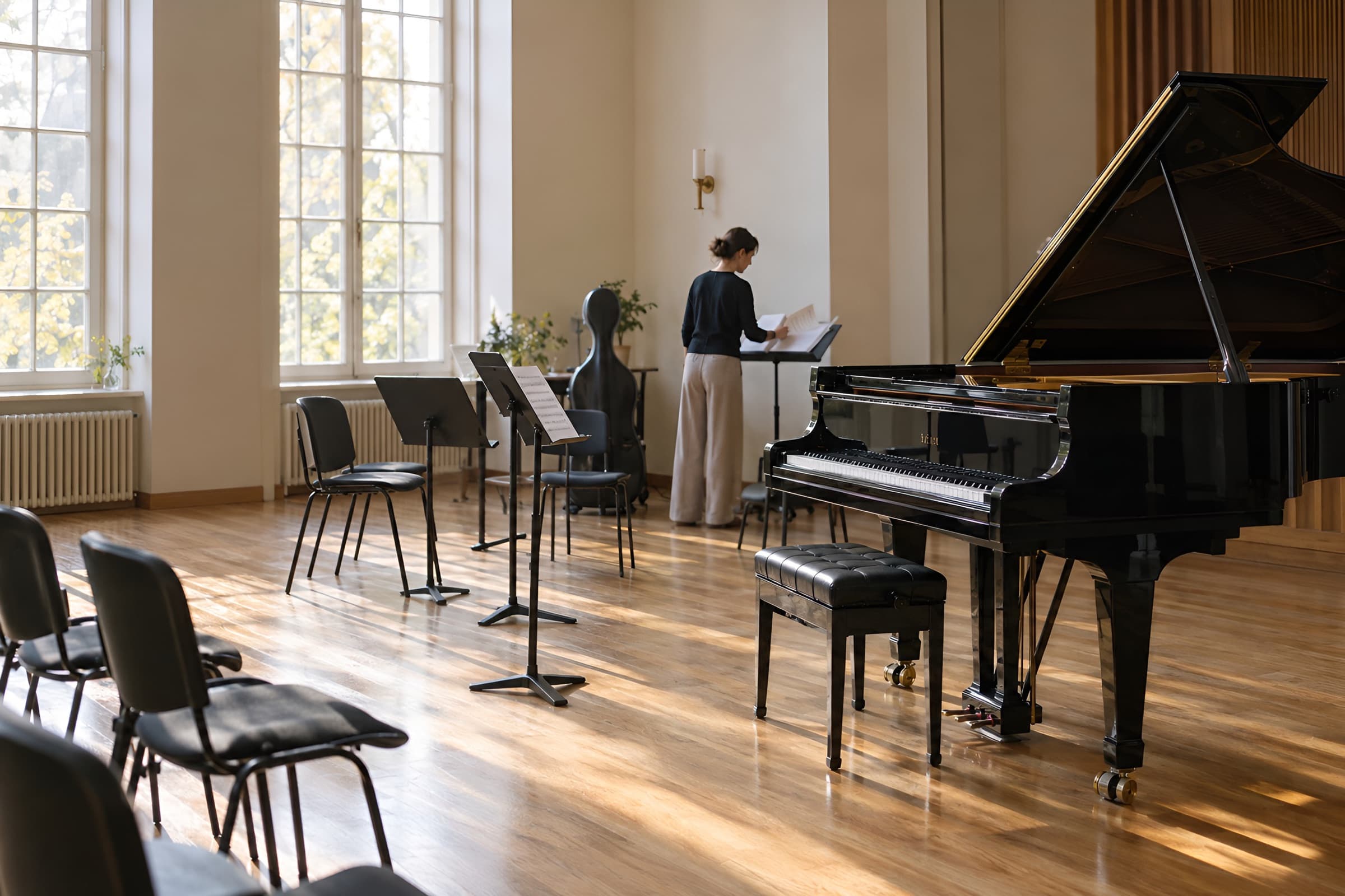 Maple Leaf Music School, at work