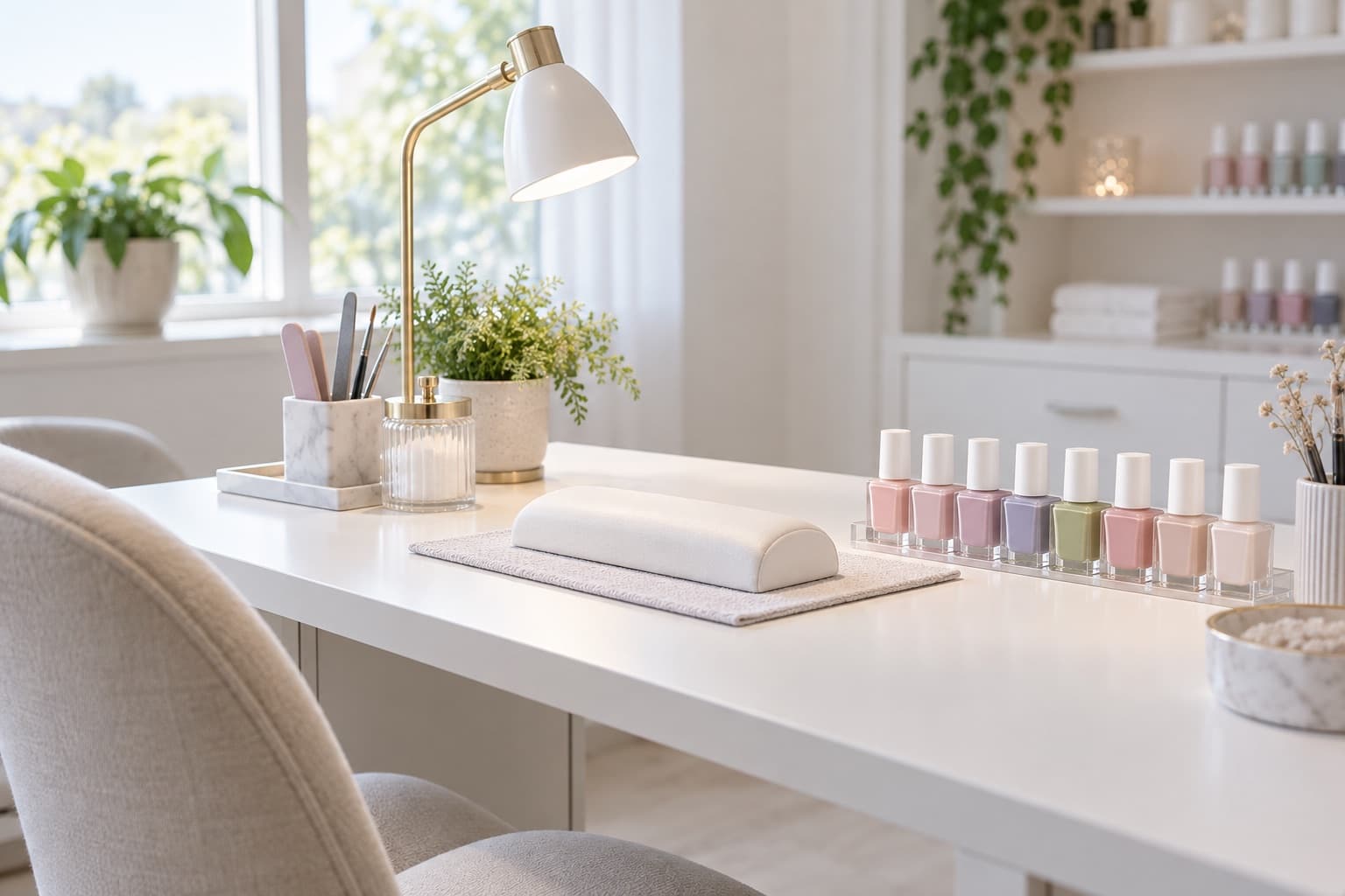 Inside Petal Nail Studio