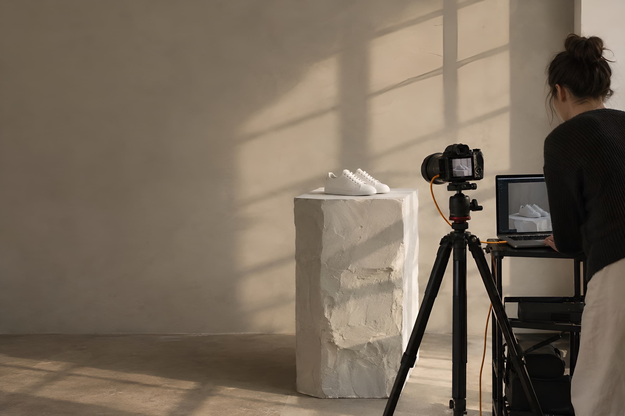Plinth Studio, at work
