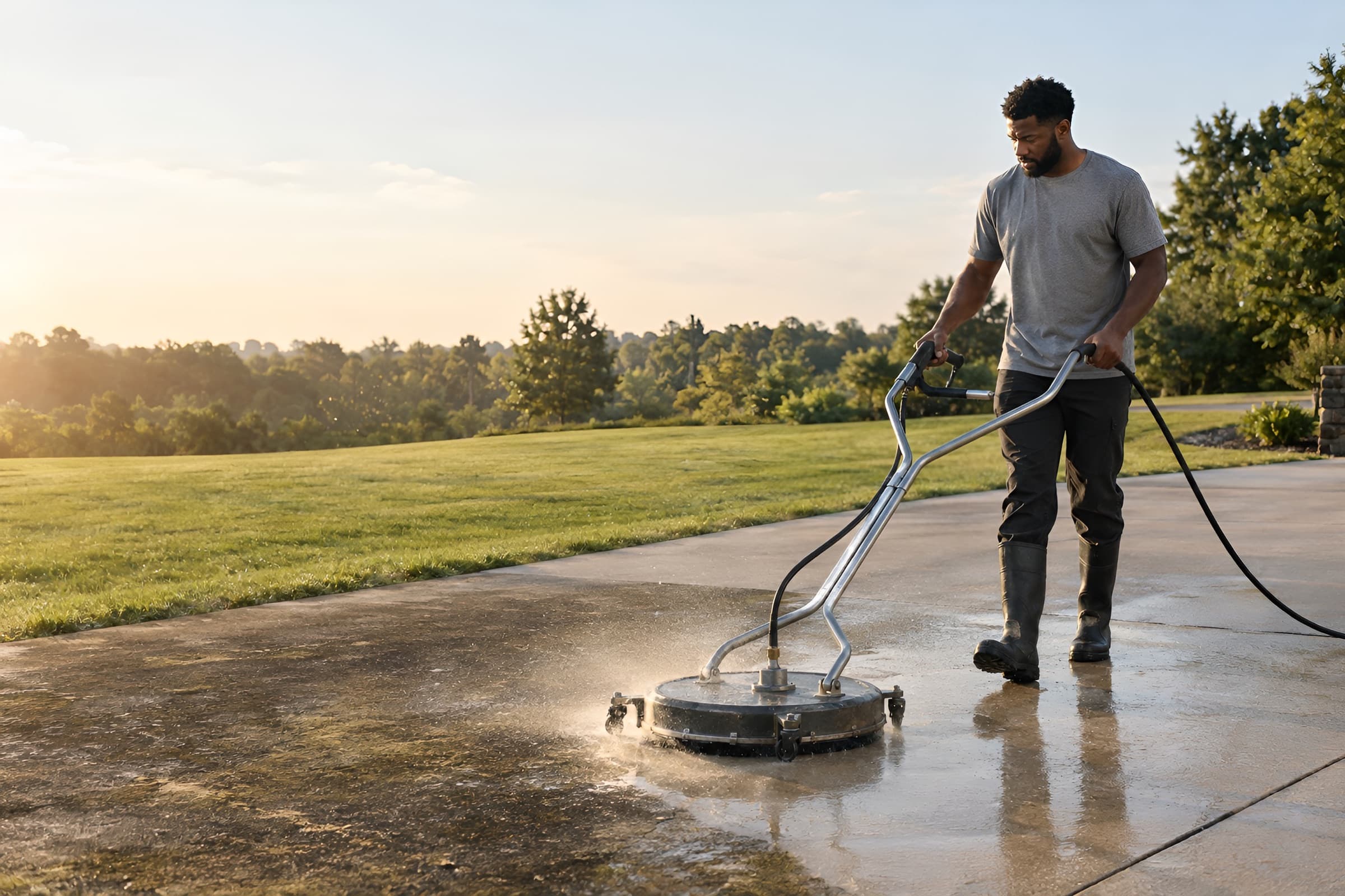 Driveways and walks