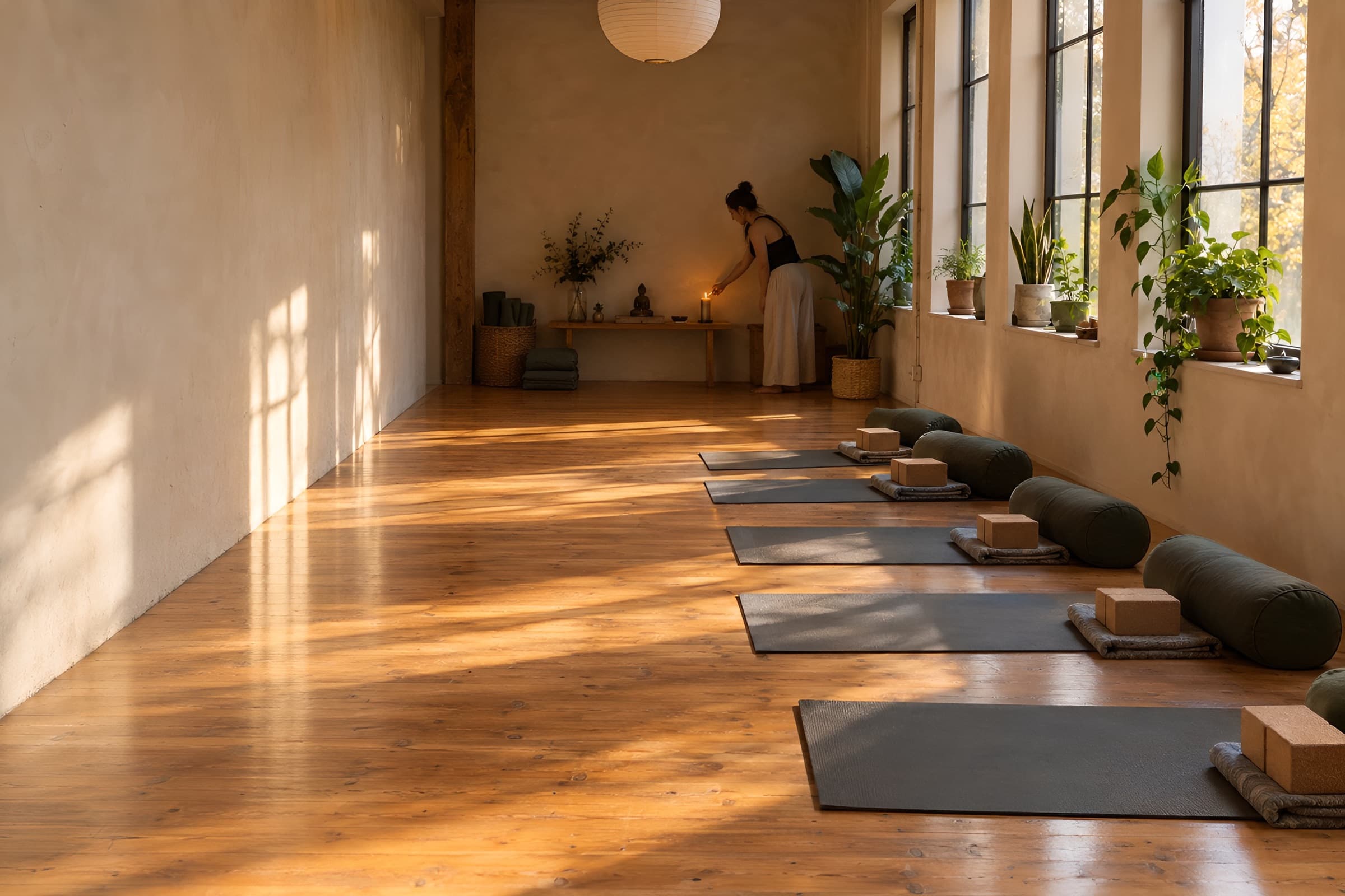 Inside Still Water Yoga